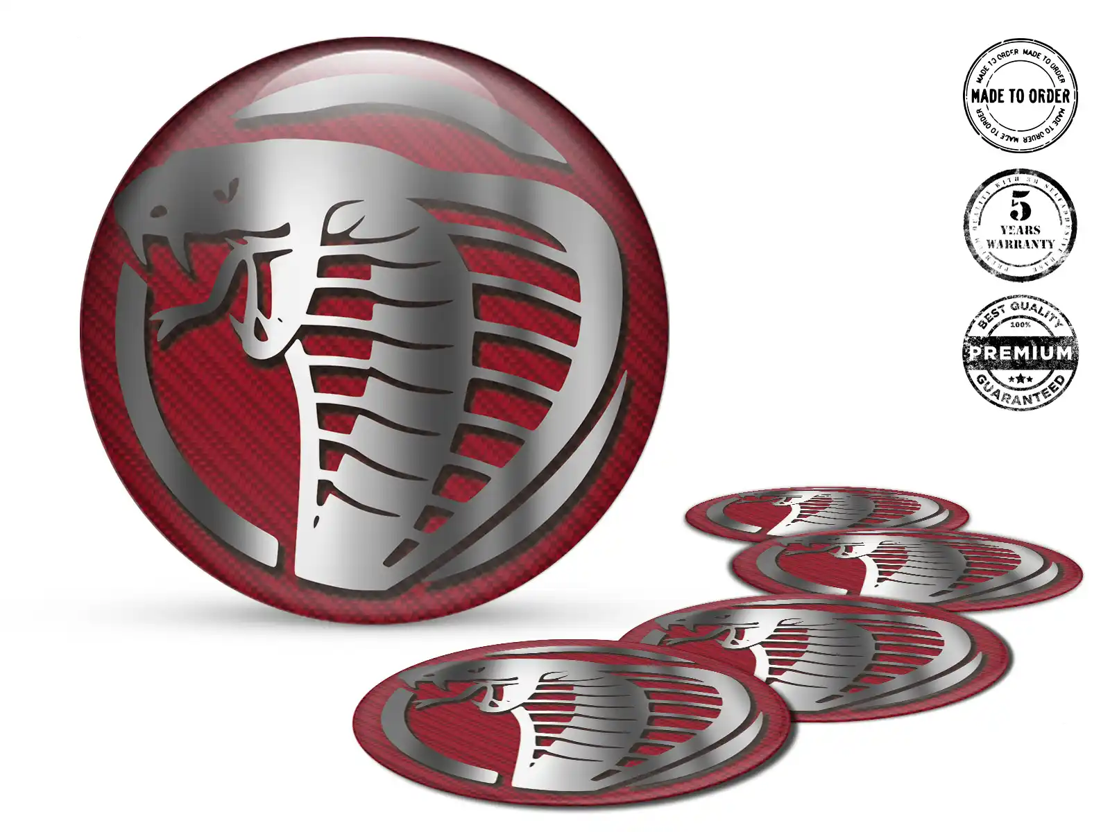 Rim Stickers for Cars High-Quality Emblems